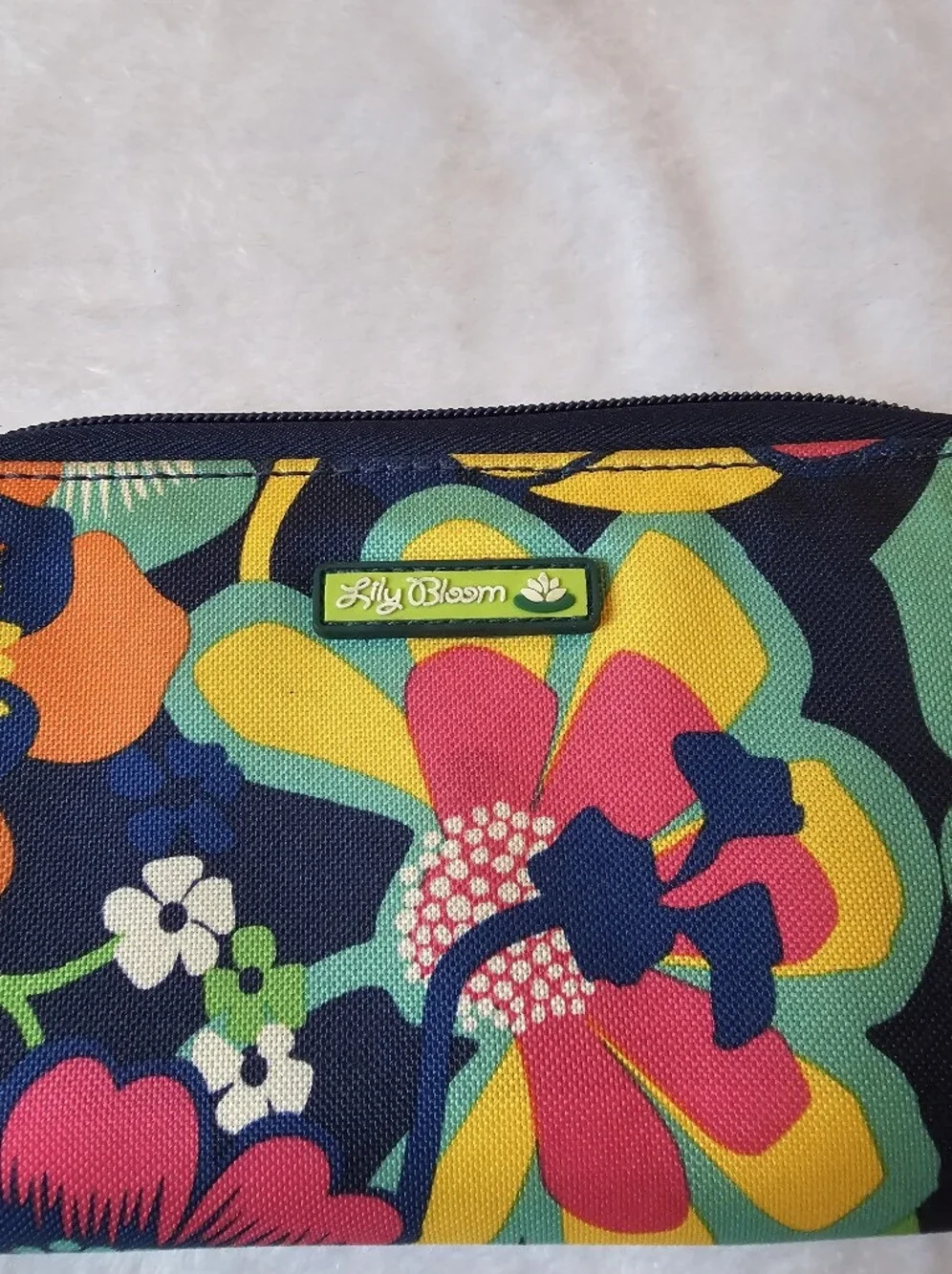 Zip Around Floral Wallet